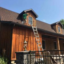 Cedar Siding Cleaning 1